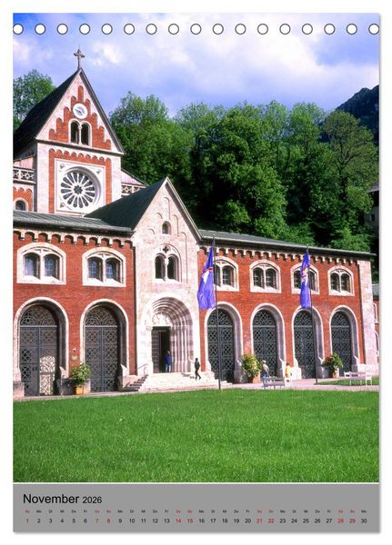 Produktbild: Wundersch&ouml;nes Berchtesgadener Land (Tischkalender 2026 DIN A5 hoch), CALVENDO Monatskalender