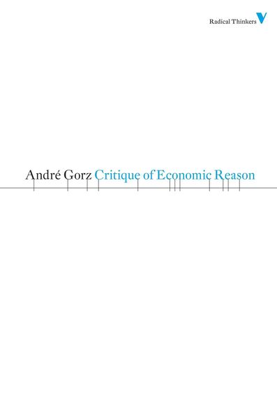 Produktbild: Critique of Economic Reason