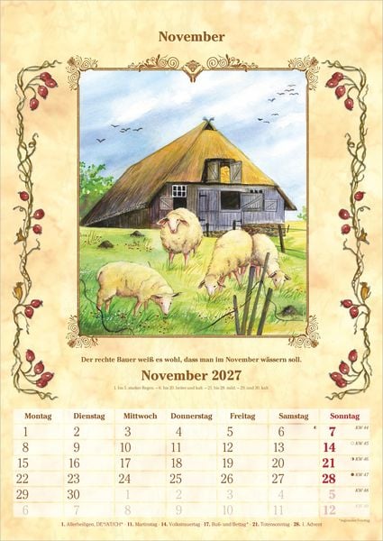 Produktbild: Bauernkalender 2027