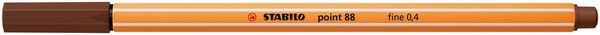 Produktbild: STABILO Point 88 braun