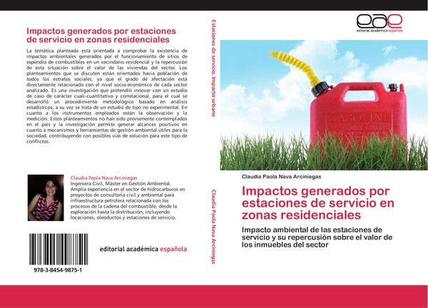Produktbild: Impactos generados por estaciones de servicio en zonas residenciales