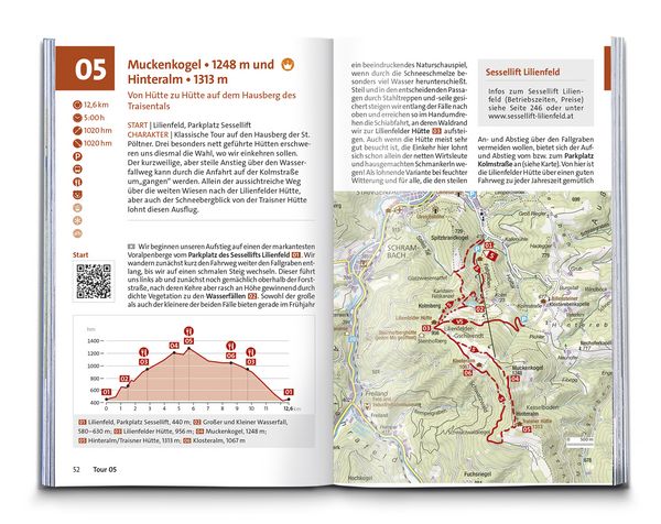 Produktbild: KOMPASS Wanderf&uuml;hrer Wiener Hausberge, 60 Touren mit Extra-Tourenkarte