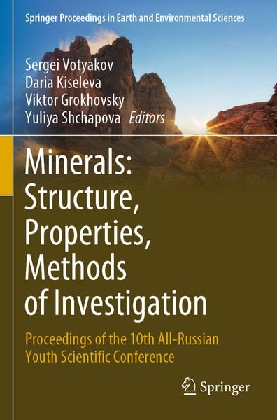 Produktbild: Minerals: Structure, Properties, Methods of Investigation