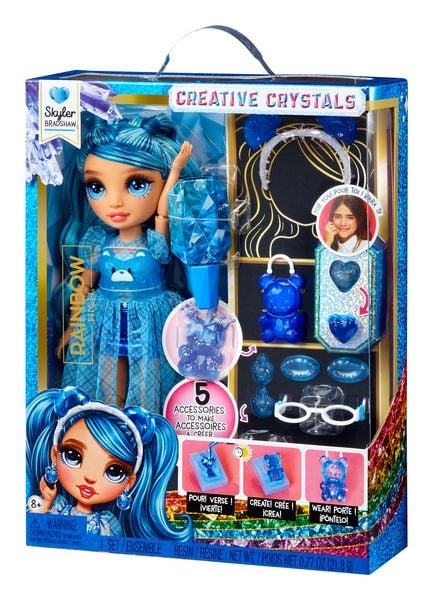 Produktbild: Rainbow High Creative Crystals Fashion Doll- Skyler