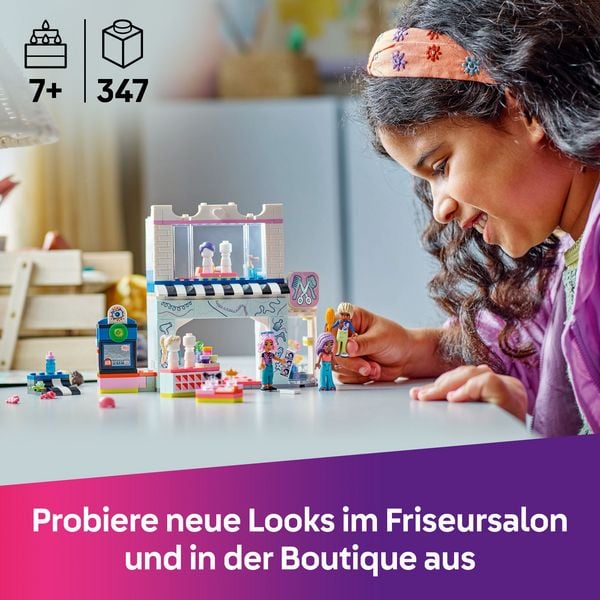 Produktbild: LEGO Friends 42662 Friseursalon, Spielzeug, Geschenkidee für Mädchen
