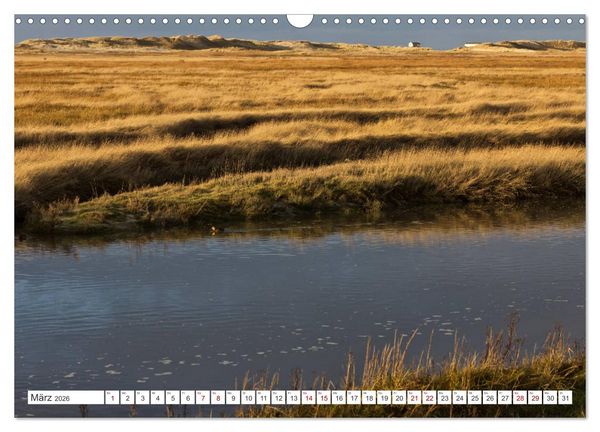 Produktbild: ST. PETER ORDING Strand und Meer (Wandkalender 2026 DIN A3 quer), CALVENDO Monatskalender