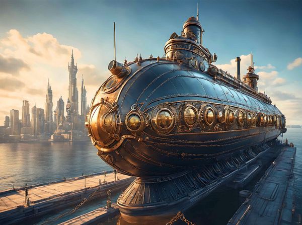 Produktbild: CALVENDO Puzzle Submarine beim Stapellauf | 2000 Teile Lege-Gr&ouml;&szlig;e 90x67cm Foto-Puzzle f&uuml;r gl&uuml;ckliche Stunden
