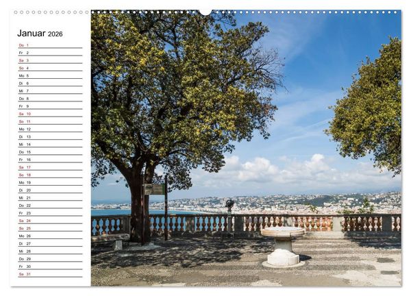 Produktbild: NIZZA Idyllische Impressionen (hochwertiger Premium Wandkalender 2026 DIN A2 quer), Kunstdruck in Hochglanz