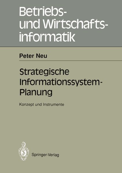 Produktbild: Strategische Informations-system-Planung