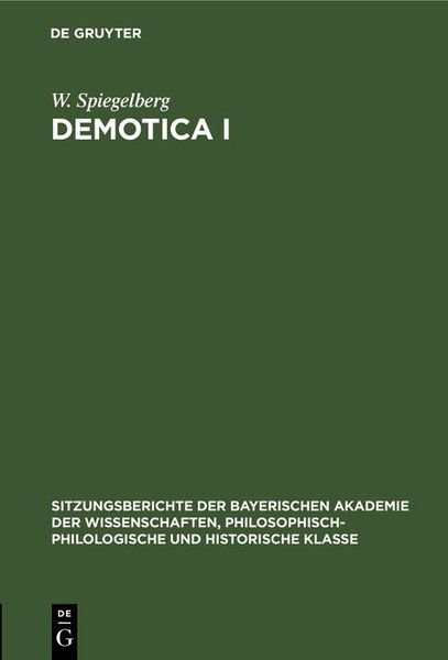 Produktbild: Demotica I