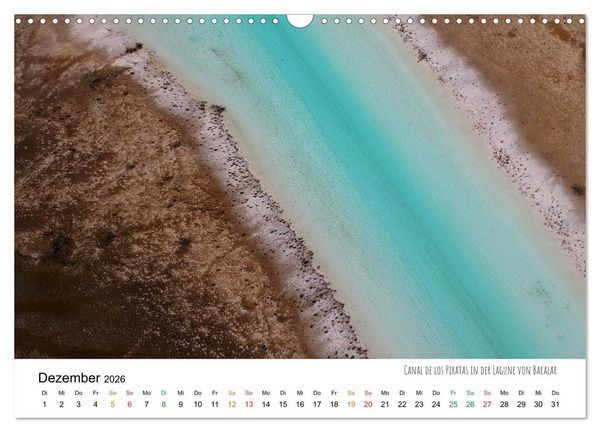 Produktbild: Mexiko aus der Vogelperspektive (Wandkalender 2026 DIN A3 quer), CALVENDO Monatskalender