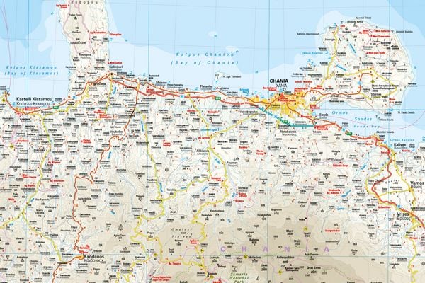 Produktbild: Reise Know-How Landkarte Kreta | Crete (1:140.000)