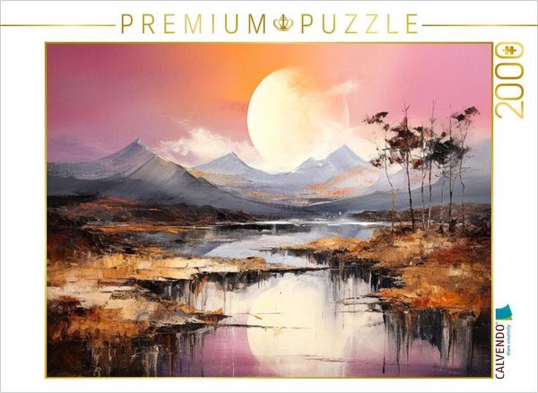 Produktbild: CALVENDO Puzzle Sonnenaufgang | 2000 Teile Lege-Gr&ouml;&szlig;e 90x67cm Foto-Puzzle f&uuml;r gl&uuml;ckliche Stunden