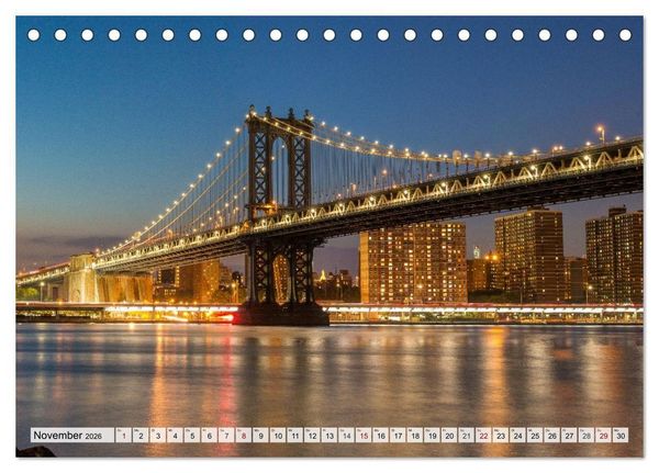 Produktbild: New York - Momente (Tischkalender 2026 DIN A5 quer), CALVENDO Monatskalender
