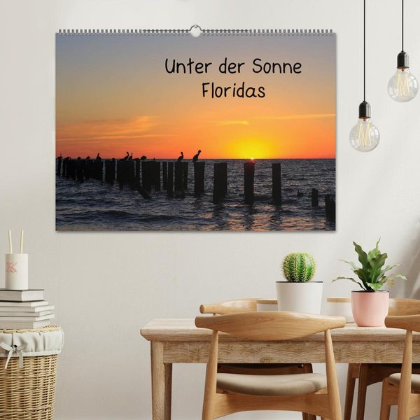 Produktbild: Unter der Sonne Floridas (Wandkalender 2026 DIN A2 quer), CALVENDO Monatskalender