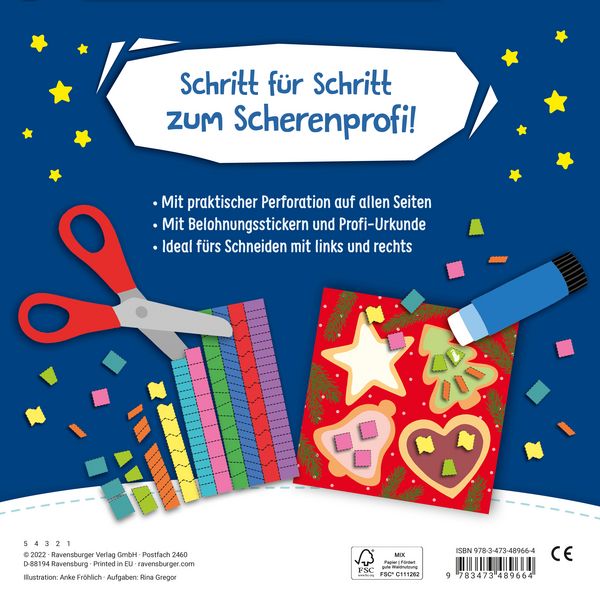 Produktbild: Schnipp-Schnapp Schneiden lernen - Weihnachten