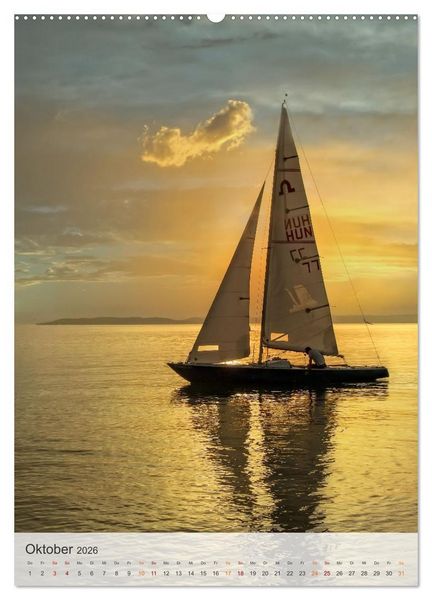 Produktbild: Segeln - meine Leidenschaft (hochwertiger Premium Wandkalender 2026 DIN A2 hoch), Kunstdruck in Hochglanz