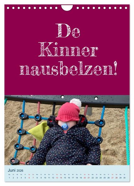 Produktbild: Erzgebirgischer Mundartkalender (Wandkalender 2026 DIN A4 hoch), CALVENDO Monatskalender