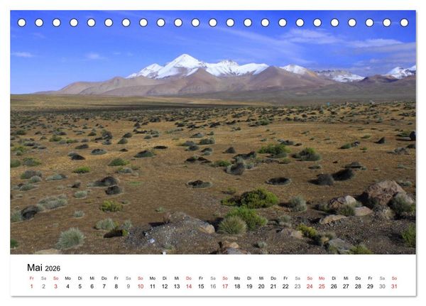 Produktbild: Highlights einer Weltreise (Tischkalender 2026 DIN A5 quer), CALVENDO Monatskalender