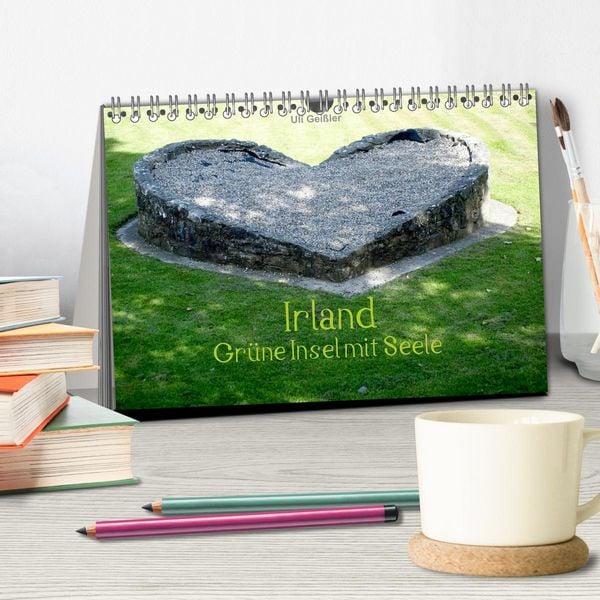 Produktbild: Irland - Gr&uuml;ne Insel mit Seele (Tischkalender 2026 DIN A5 quer), CALVENDO Monatskalender