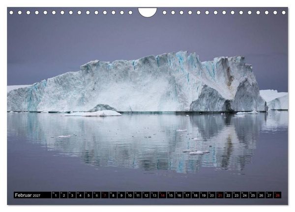 Produktbild: Ilulissat Eisfjord, Gr&ouml;nland. EIS - FORM UND LICHT (Wandkalender 2027 DIN A4 quer), CALVENDO Monatskalender
