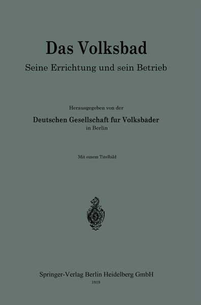 Produktbild: Das Volksbad