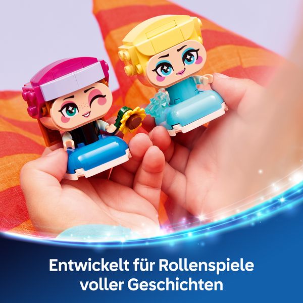 Produktbild: LEGO ǀ Disney Frozen 43284 Die Mini-Prinzessinnen Anna und Elsa, Spiel