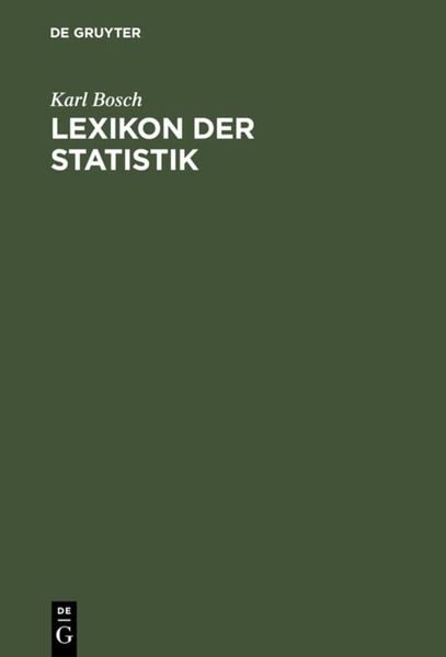 Produktbild: Lexikon der Statistik