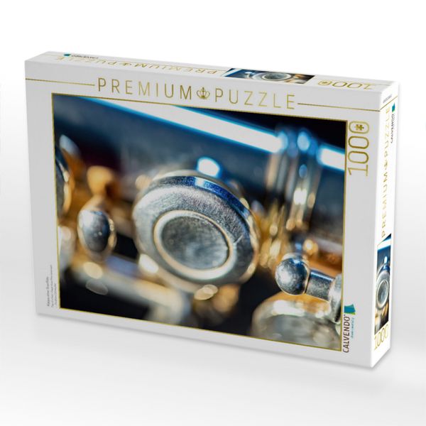 Produktbild: CALVENDO Puzzle Klappe einer Querfl&ouml;te | 1000 Teile Lege-Gr&ouml;&szlig;e 64x48cm Foto-Puzzle f&uuml;r gl&uuml;ckliche Stunden