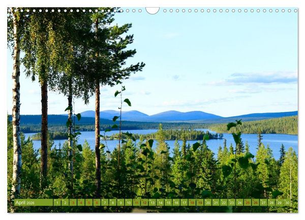 Produktbild: Finnisch Lappland (Wandkalender 2026 DIN A3 quer), CALVENDO Monatskalender