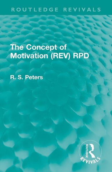 Produktbild: The Concept of Motivation (REV) RPD