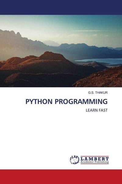 Produktbild: PYTHON PROGRAMMING