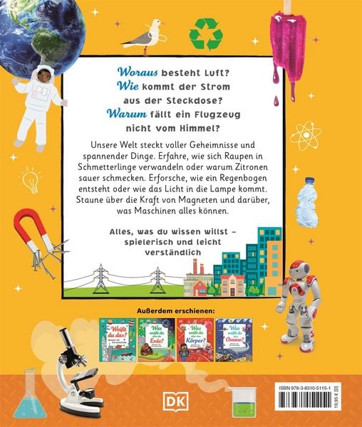 Wissen für Vorschulkids. Was weißt du über Natur und Technik?
