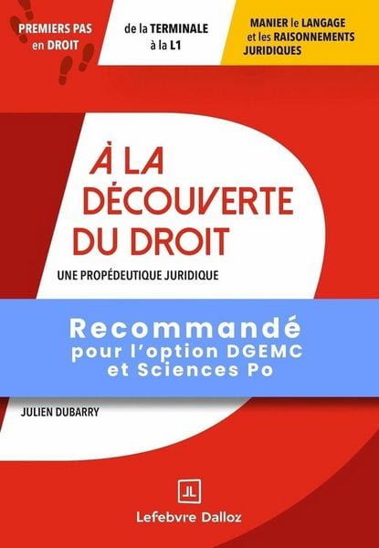 Produktbild: A la Decouverte du Droit : Une Propedeutique Juridique