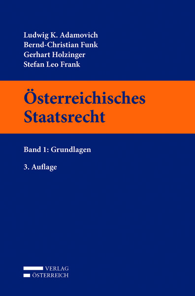 Produktbild: &Ouml;sterreichisches Staatsrecht