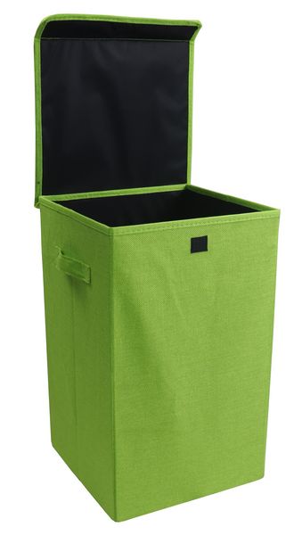 Produktbild: W&auml;schekorb W&auml;schebox Stoffbox mit Deckel Dreso M