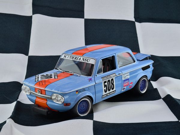 Produktbild: CALVENDO Puzzle NSU TT CUP GULF Dino Eitel | 1000 Teile Lege-Gr&ouml;&szlig;e 64x48cm Foto-Puzzle f&uuml;r gl&uuml;ckliche Stunden