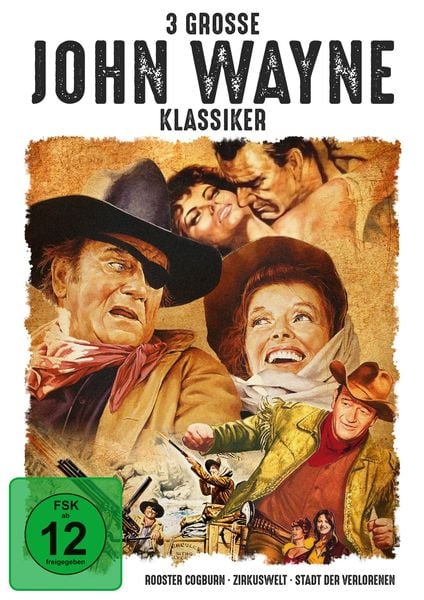 Produktbild: 3 gro&szlig;e John-Wayne-Klassiker [3 DVDs]
