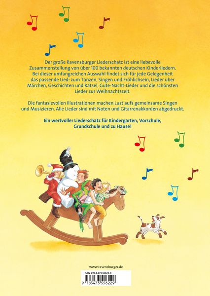 Produktbild: Der gro&szlig;e Ravensburger Liederschatz