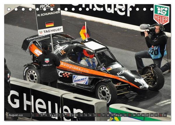 Produktbild: Motorsport - Impressionen (Tischkalender 2026 DIN A5 quer), CALVENDO Monatskalender