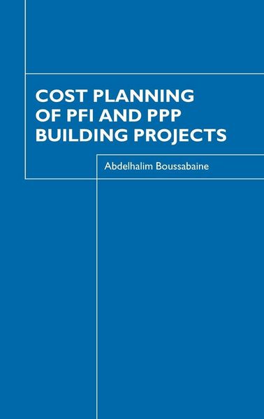 Produktbild: Cost Planning of PFI and PPP Building Projects