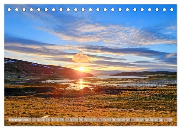 Produktbild: Vom S&uuml;dkap zum Nordkap (Tischkalender 2026 DIN A5 quer), CALVENDO Monatskalender