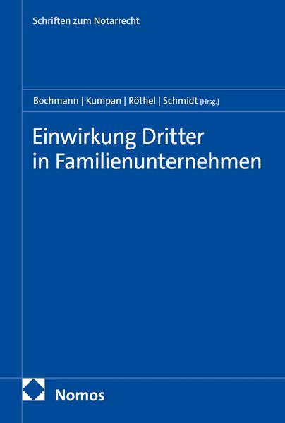 Produktbild: Einwirkung Dritter in Familienunternehmen