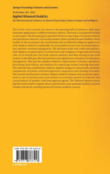 Produktbild: Applied Advanced Analytics