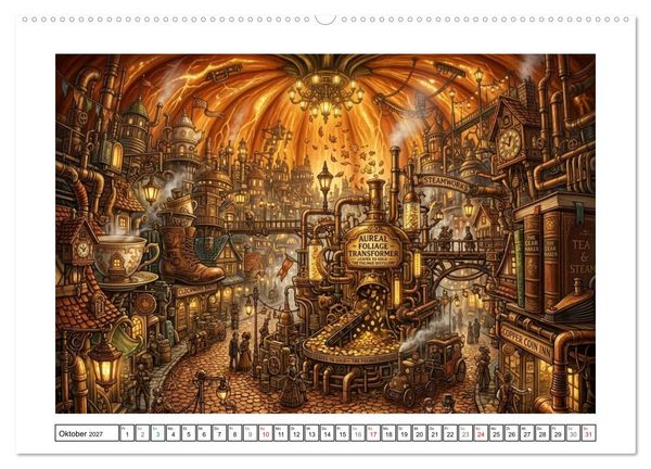 Produktbild: Surreale Traumzufluchten (hochwertiger Premium Wandkalender 2027 DIN A2 quer), Kunstdruck in Hochglanz