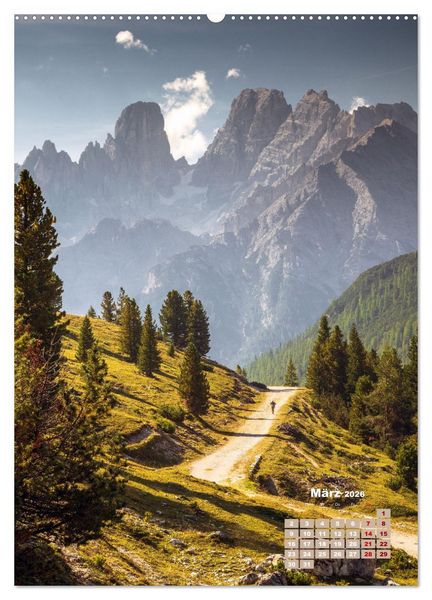 Produktbild: Dolomiten, ein Meer aus Bergen by VogtArt (Wandkalender 2026 DIN A2 hoch), CALVENDO Monatskalender