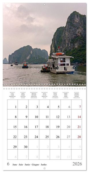 Produktbild: Colours of Vietnam (Wall Calendar 2026 12 &times; 12 Inch) CALVENDO 12 Month Wall Calendar