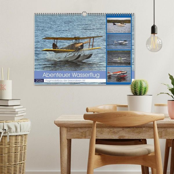 Produktbild: Abenteuer Wasserflug (Wandkalender 2026 DIN A3 quer), CALVENDO Monatskalender
