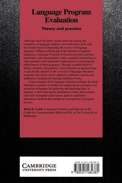 Produktbild: Language Program Evaluation