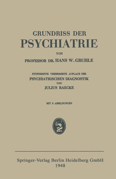 Produktbild: Grundriss der Psychiatrie